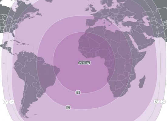 Express AM44 Global Beam C-band