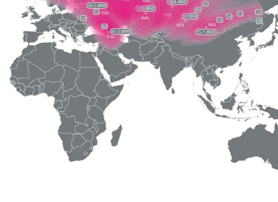 Intelsat IS-33 Russian Spot Beams Ku-band