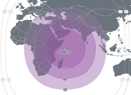 Express AM6 Global Beam C-band